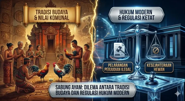 Sabung Ayam, Taruhan Antara Tradisi Budaya dan Regulasi Hukum Modern Sabung Ayam